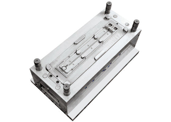 Lead Acid Battery Box Injection Molding Services High Polish Finish Cylinder Slider