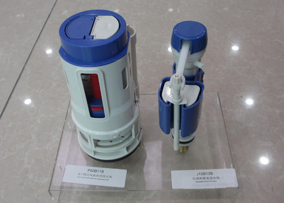 Custom Plastic Injection Mold Tooling For Assembled Gloss Surface Toilet Tank Fittings