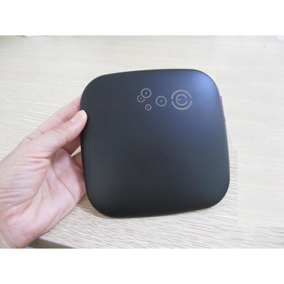 Single shot injection molding/ electornic cover/soft touch paint/printing/material ABS