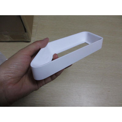 Single shot injection molding/ electornic enclosure/material ABS/ White color/ gloss surface/Gloss paint