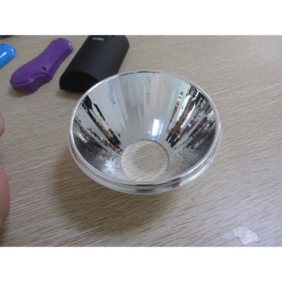Single shot injection molding/Lens/material ABS/ Chrome plated