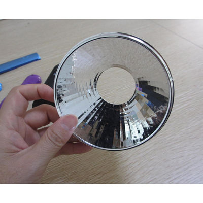Single shot injection molding/Lens/material ABS/ Chrome plated
