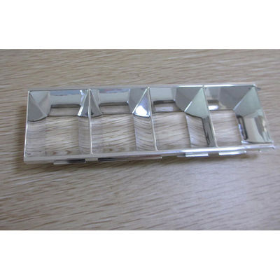 Single shot injection molding/Lens/material ABS / Chrome plated