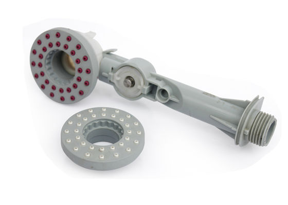 FDA Silicone Injection Molding / Co Injection Molding For Shower Products